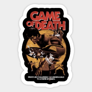 Movie Bruce Jeet Kune Do Bruce Dragon Legend Sticker